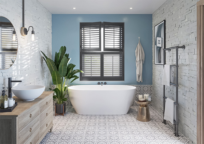 Bromley, Anthracite Grey - Tier on Tier Plantation Shutter - Image 8